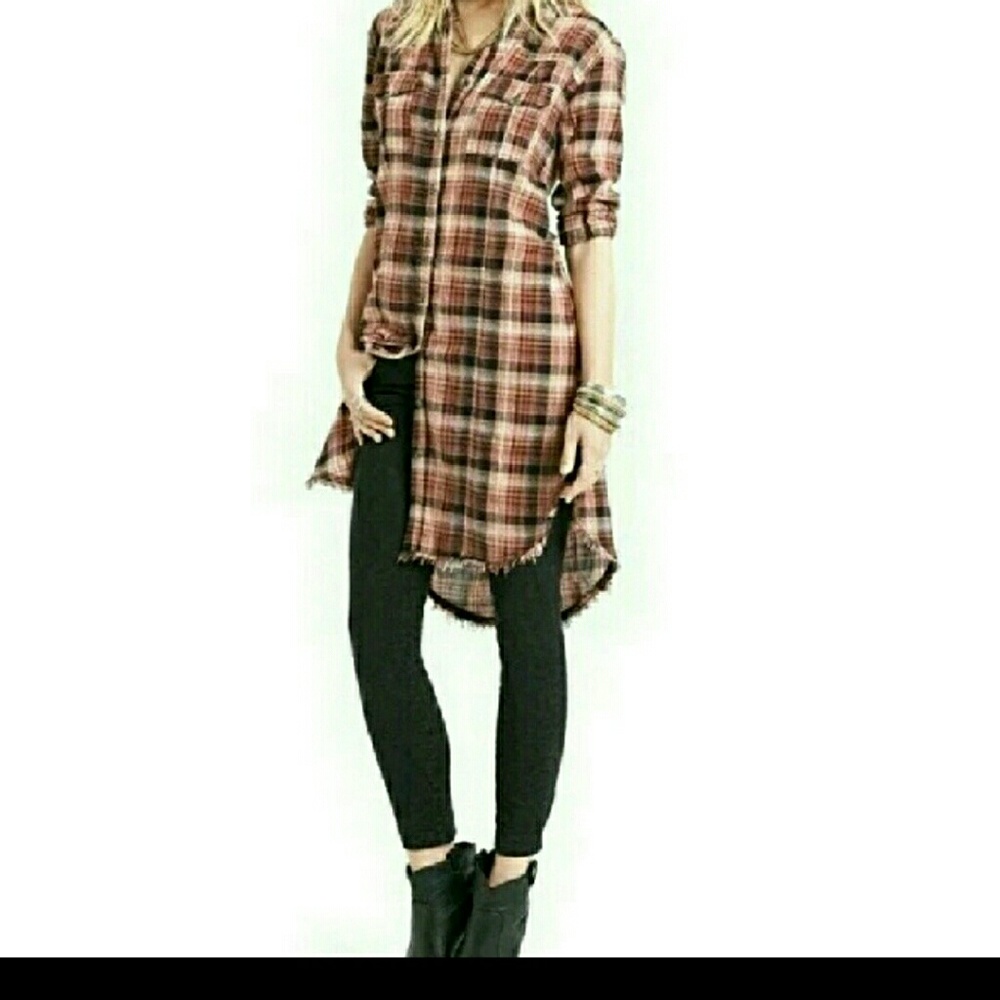 Free people shirt dress S